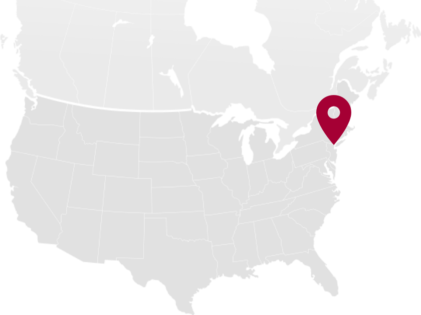 Map point at Englewood Cliffs, New Jersey